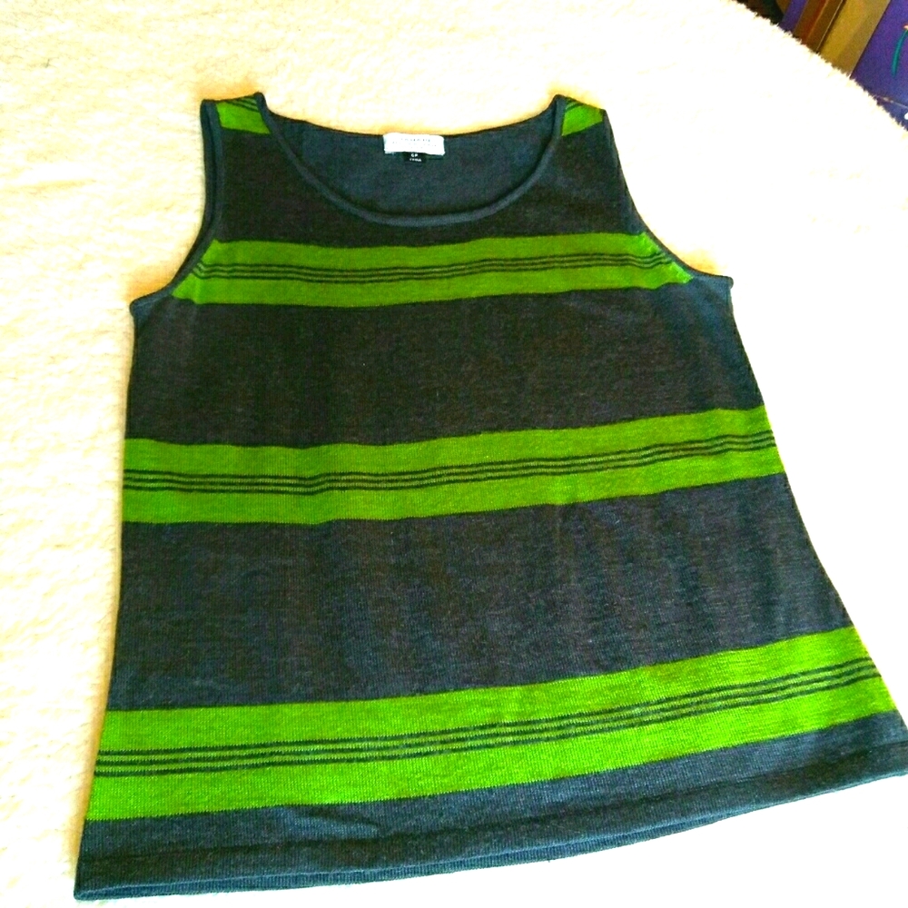 TAHARI Arthur S. Levine Knit Tank Petite